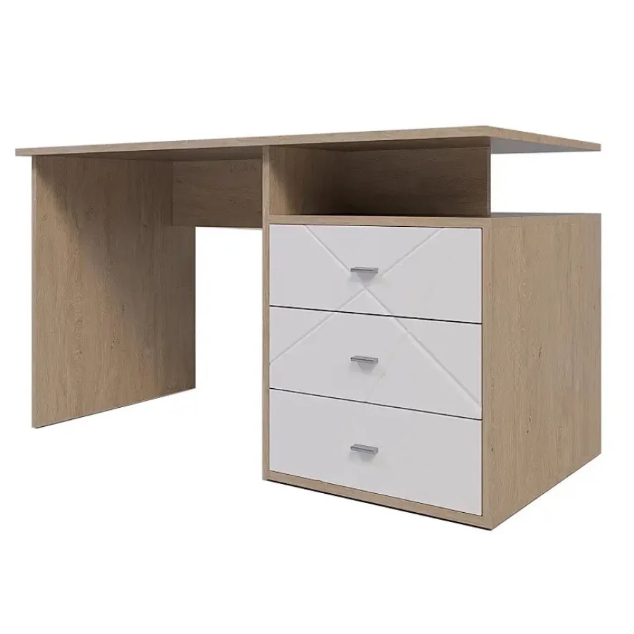 Executive desk X-Scout X-06P white matt/oak order